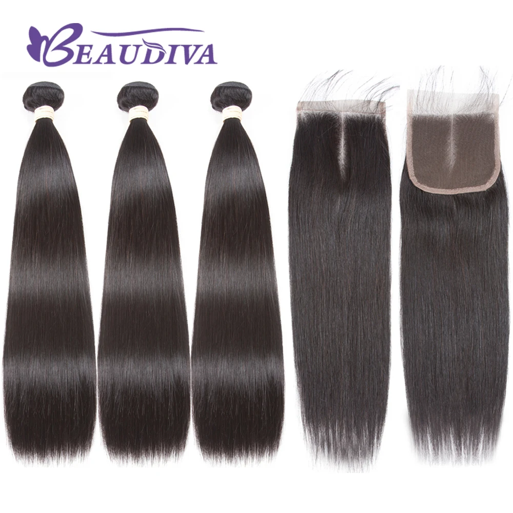 Luxediva, прямые пряди для волос, с фронтальной частью, Remy, человеческие волосы, пряди с закрытием, бразильские волосы, волнистые пряди, с застежкой