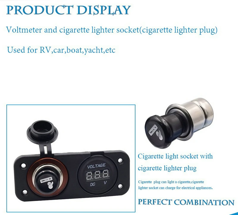 12 V-24 V Dual USB Автомобильное зарядное устройство розетка для автомобильного прикуривателя с разъемом 12V для Зарядное устройство Мощность адаптер розетки аксессуары адаптеры для автомобиля Лодка на колесах