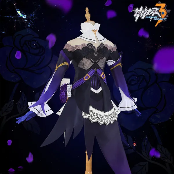 Лидер продаж карнавальный костюм Honkai Impact 3 платье Карен полный комплект в