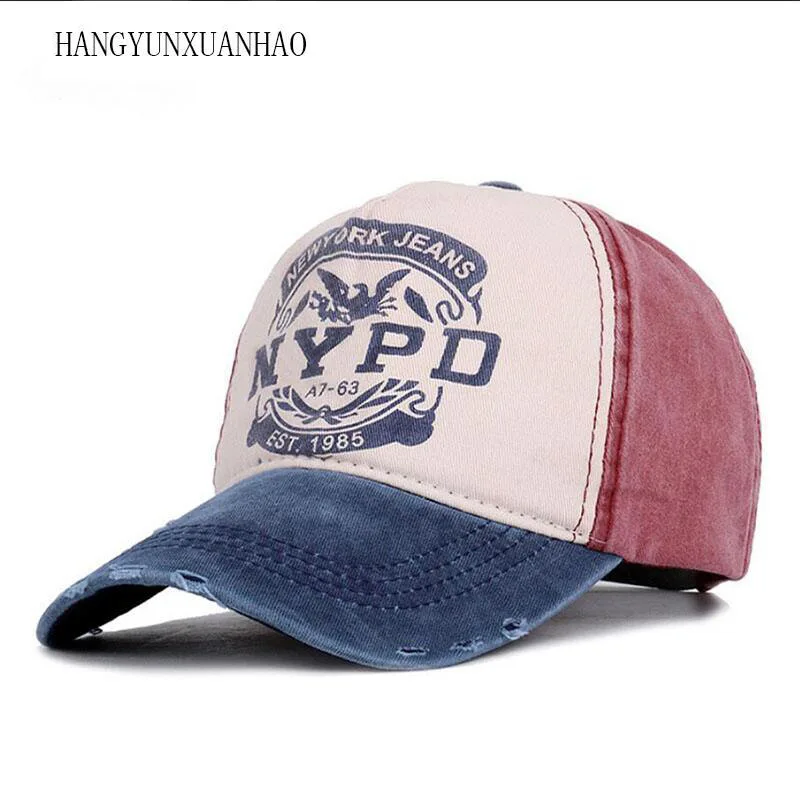 

Fashion Washed Retro Baseball Cap Hat Casual Cap Gorras 5 Panel Hip Hop Snapback Hats Wash Cap For Men Women Unisex