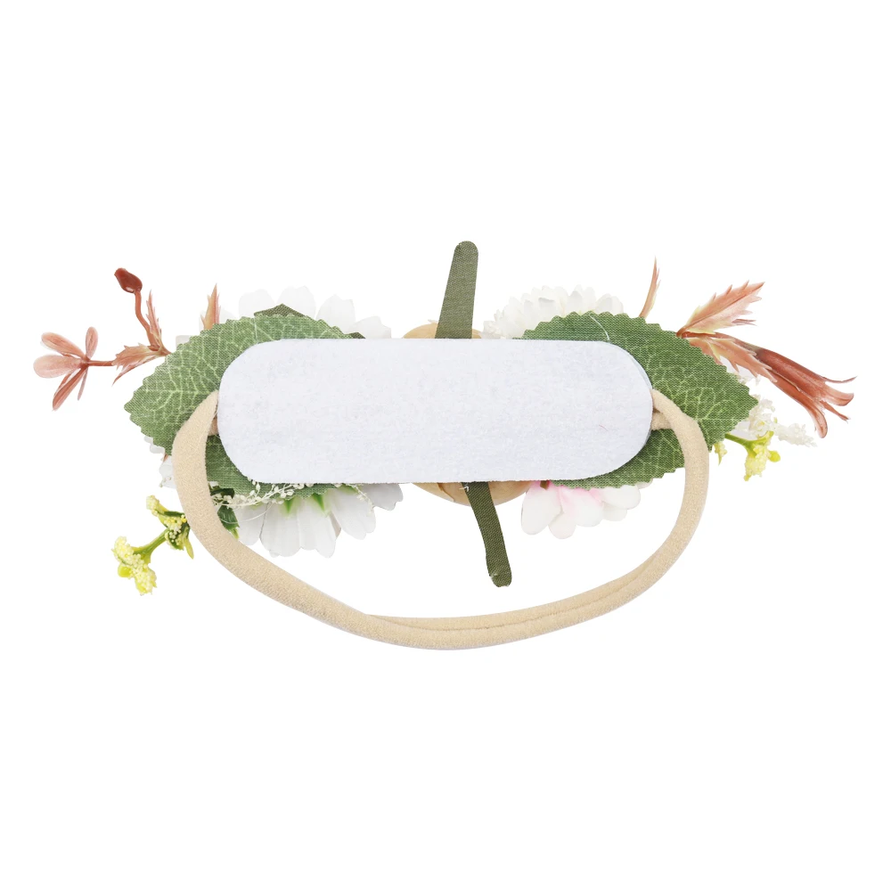 Baby Flower Nylon Headband For Girls Party Birthday Floral Headbands Girl Headwear Newborn Photography Props | Детская одежда и