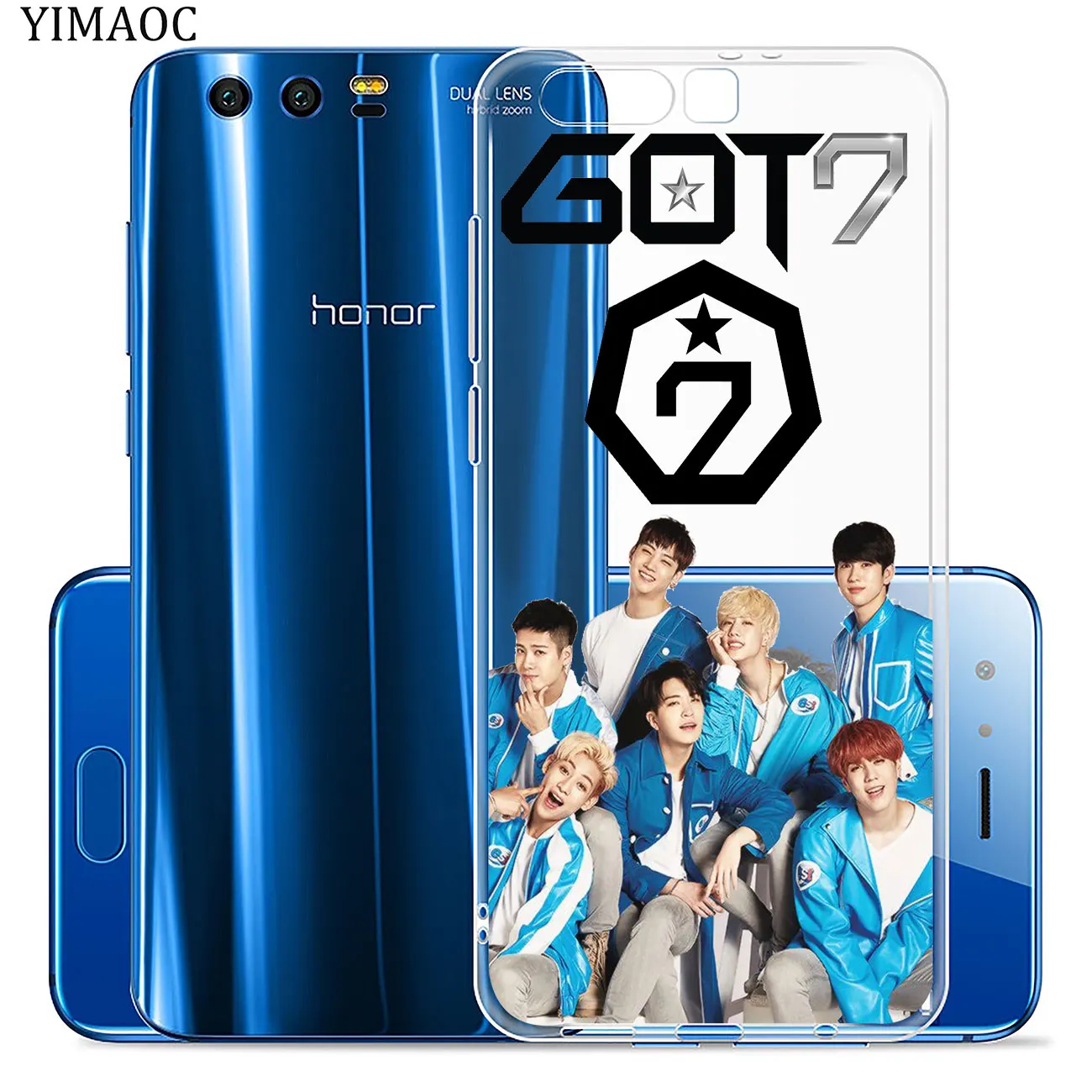 Мягкий силиконовый чехол YIMAOC GOT7 JinYoung Jackson Mark для Huawei Y9 Y7 Y6 Prime 2018 Honor 20 10 9 9X 8C 8X 8 Lite 7X