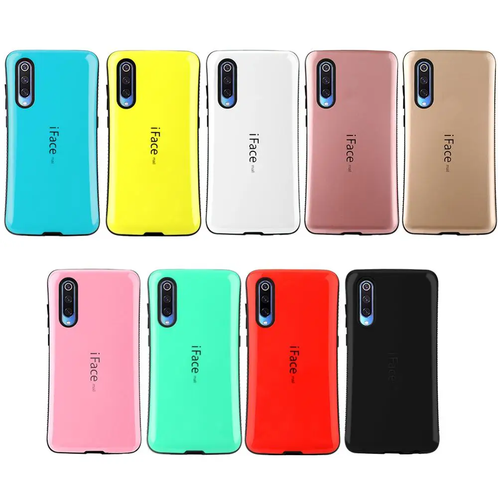 iFace Mall Case for xiaomi Mi9 Mi 9 Heavy Duty Shockproof Back Cover Hard Shell 6.39 Inch Protect Mobile Phone Case