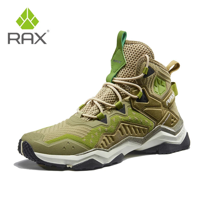 

Rax Mens Outdoor Sports Hiking Shoes Breathable Mountain Climbing Boots Lightweight Tourism Trekking Shoes D0727