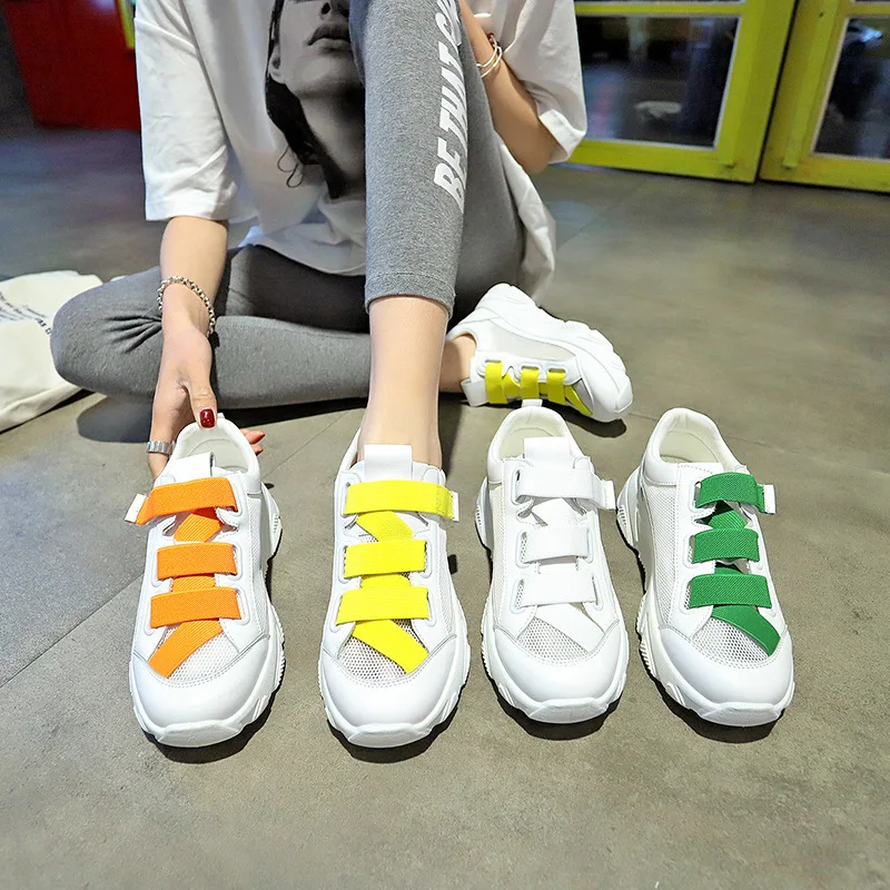 Модные женские кроссовки Tenis Feminino женская обувь белая Вулканизированная дышащая