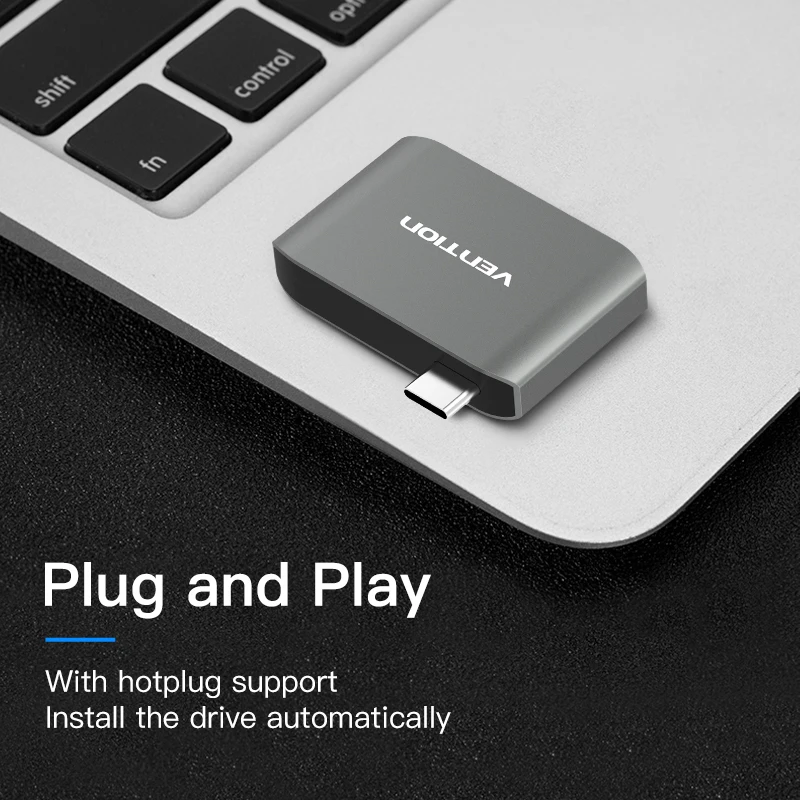Vention Type C USB 3 0 AUX адаптер к Конвертер многофункциональный 2 в 1 USB-C для MacBook |