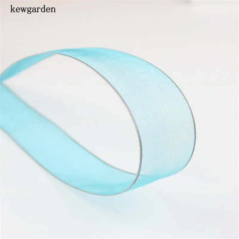 Kewgarden 40 мм 4 см боковые ленты из пряжи аксессуары для рукоделия бант атласная