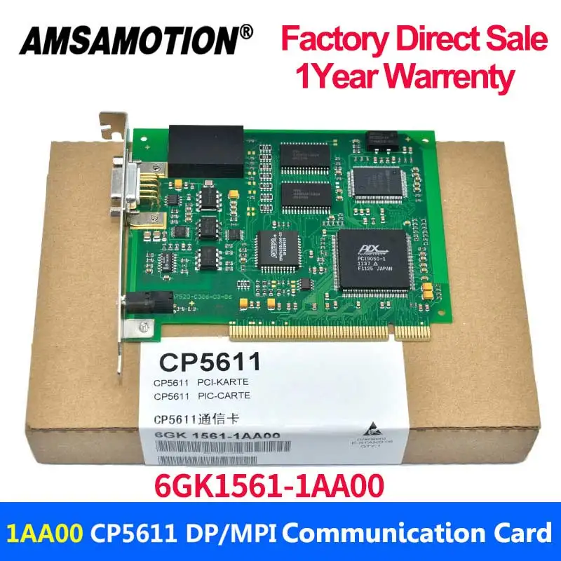 CP5611 PCI PROFIBUS MPI PPI карта 6GK1561 1AA00 связи 6GK 15611AA00 для Siemens S7 200 300 400PLC 1 год гарантии|card|card