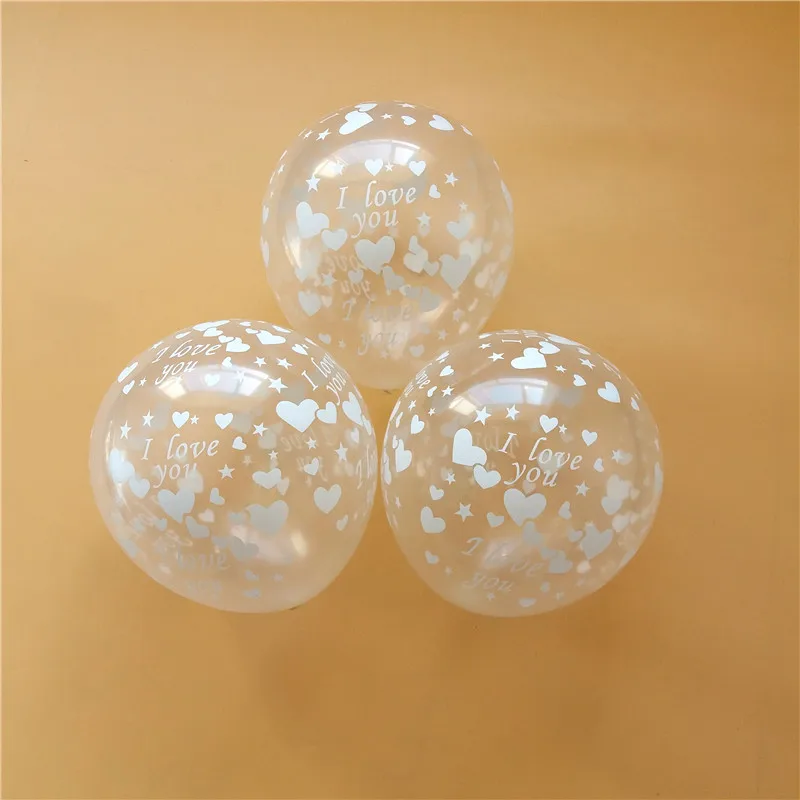 30 шт. 12 дюймовые прозрачные гелиевые украшения в виде сердца|ball ball|ball transparentball clear |