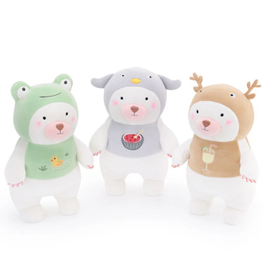 Kawaii Мультфильм Плюшевые Куклы Игрушечные лошадки мягкие Животные дети милые