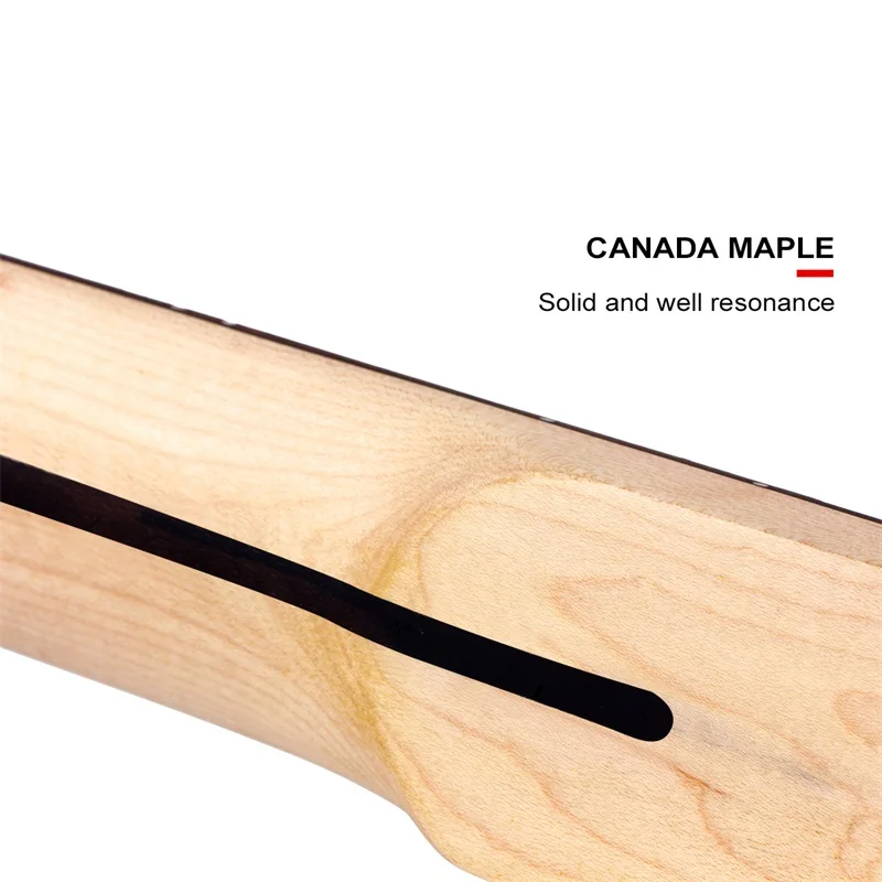 Гриф для электрогитары 22 лада матовый|maple fingerboard|banana guitar neck22 frets |
