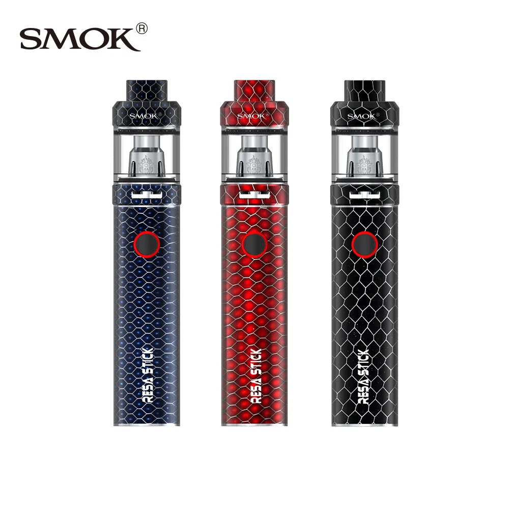 SMOK Resa Stick Kit Vape Pen Style встроенный аккумулятор 2000 мАч электронная сигарета комплект