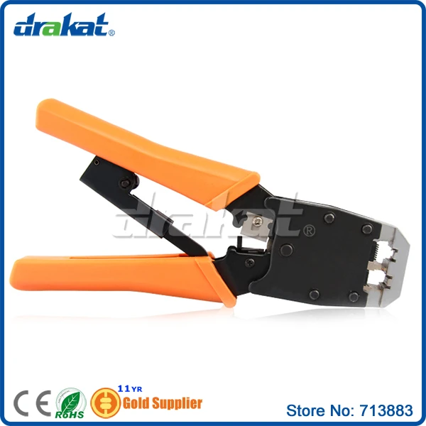 Сетевой кабель щипцы RJ45 RJ11 8 P/6 P разъем | Компьютеры и офис