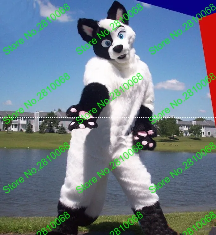 Материал EVA шлем роскошный плюшевый искусственный мех Белый Волк Талисман