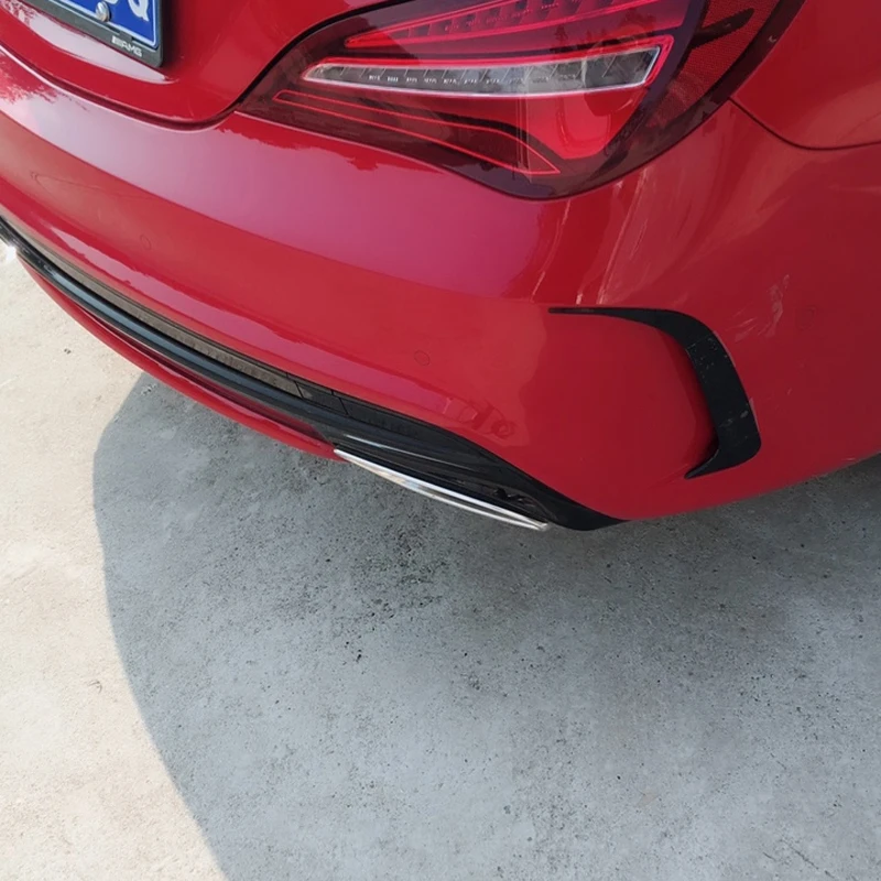 FOR Mercedes-Benz CLA250 front bumper car stickers CLA W117 amg rear C117 accessories air knife in the net modification | Автомобили и