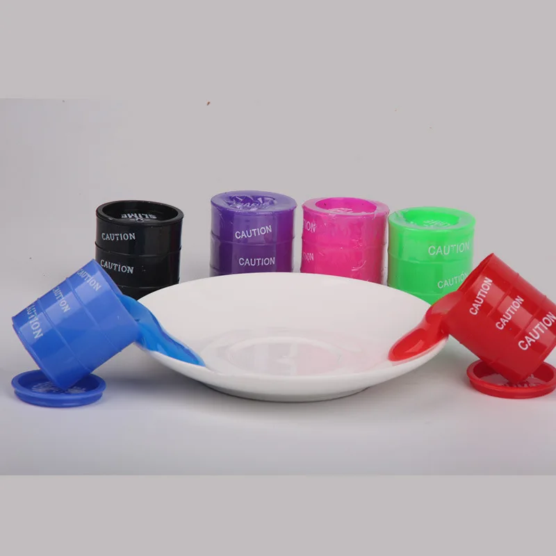 1 шт. новая бочка слизи игрушечный шокер шутка кляп шалость подарок игрушка хит