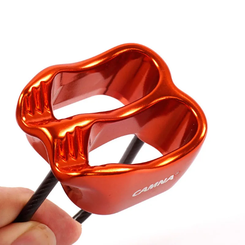 P33 ATC Escalade Descender Guard скалолазание двойной слот Веревка Защита доступа Belay