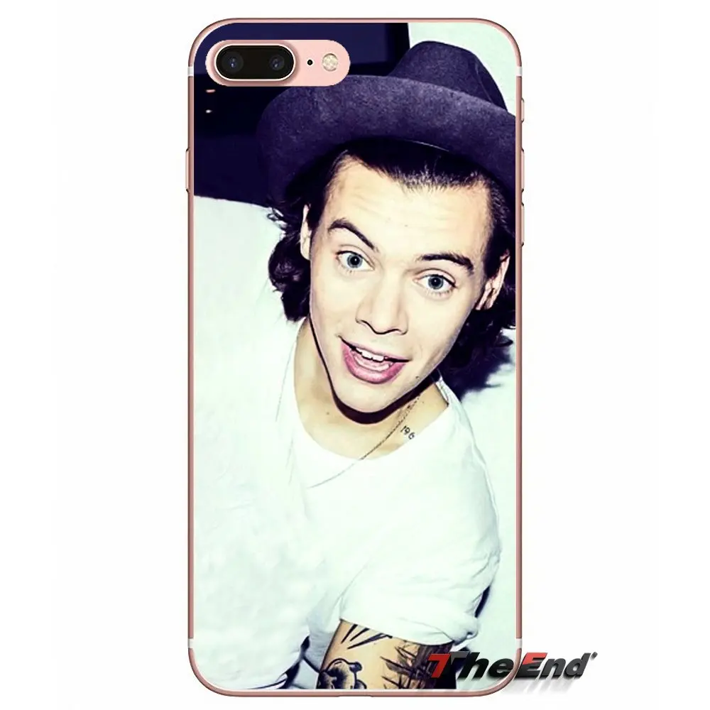 Гарри стили одно направление для Samsung Galaxy S2 S3 S4 S5 MINI S6 S7 edge S8 S9 Plus Note 2 3 4 5 8 Coque Fundas