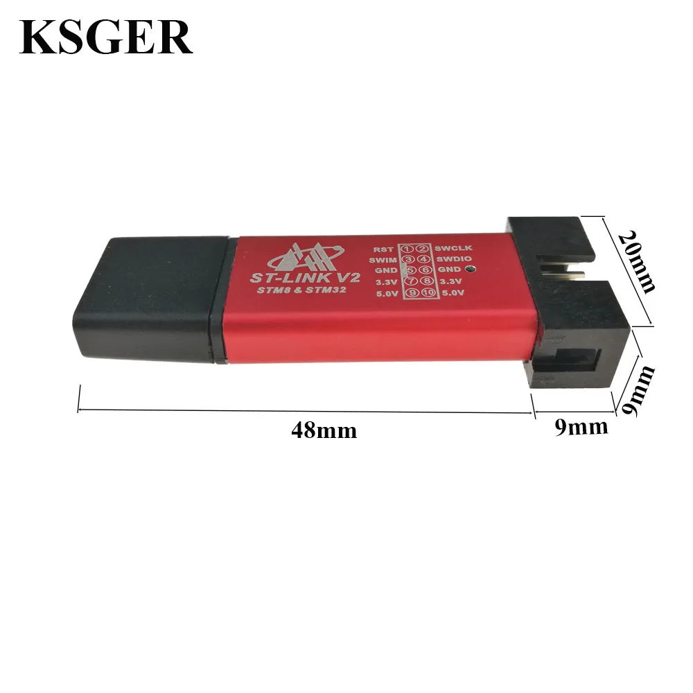 Эмулятор загрузчика программатор ST Link V2 STM8 STM32 OLED DIY наборы T12 электронный