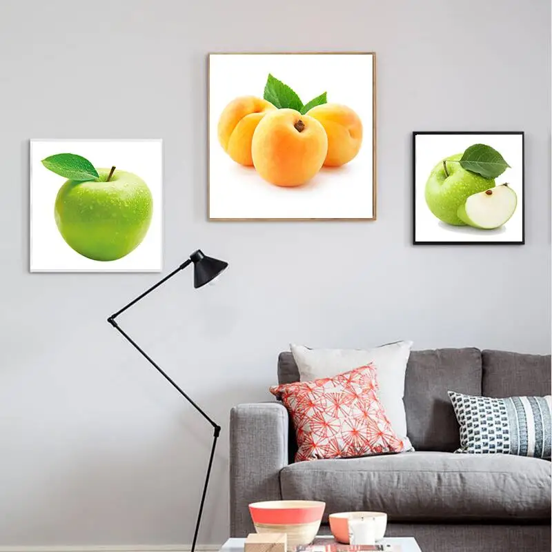 Картины в скандинавском стиле с изображением фруктов художественные плакаты