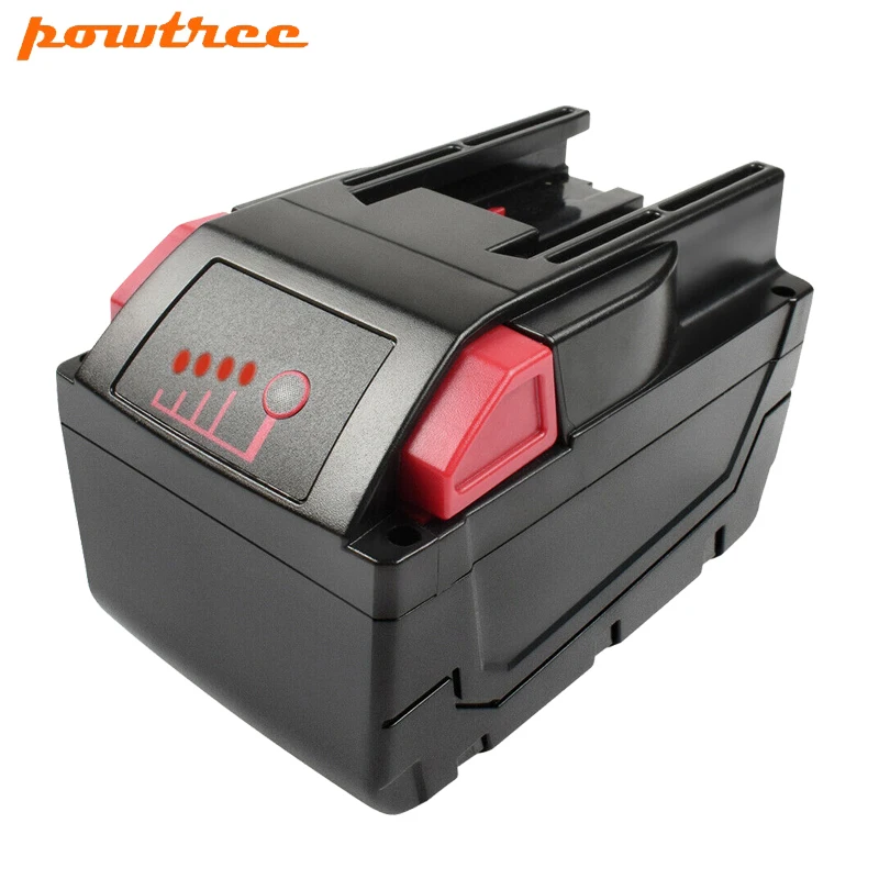 Для батареи Milwaukee 28V M28 6.0Ah литий ионная запасная батарея для 48 11 2830 0730 20 инструмент