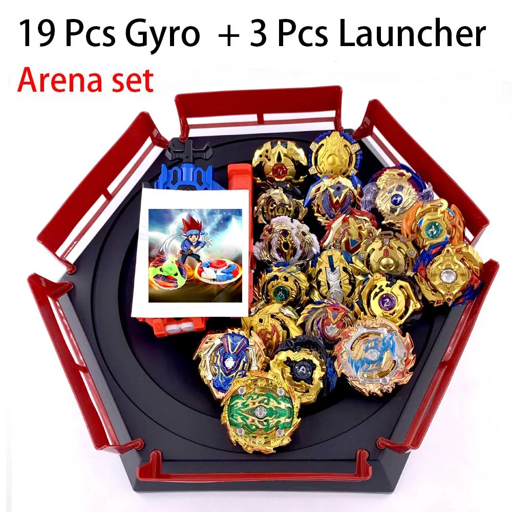 Бейблейд взрыв игрушки Top Бейблэйд Бёрст с Передатчик детей подарок бей блейд блейд блейд игрушки Бог Прядильный механизм бей лезвия волчки блэйд блэйд блейблед игрушка - Цвет: 27-ZDP-22PCS