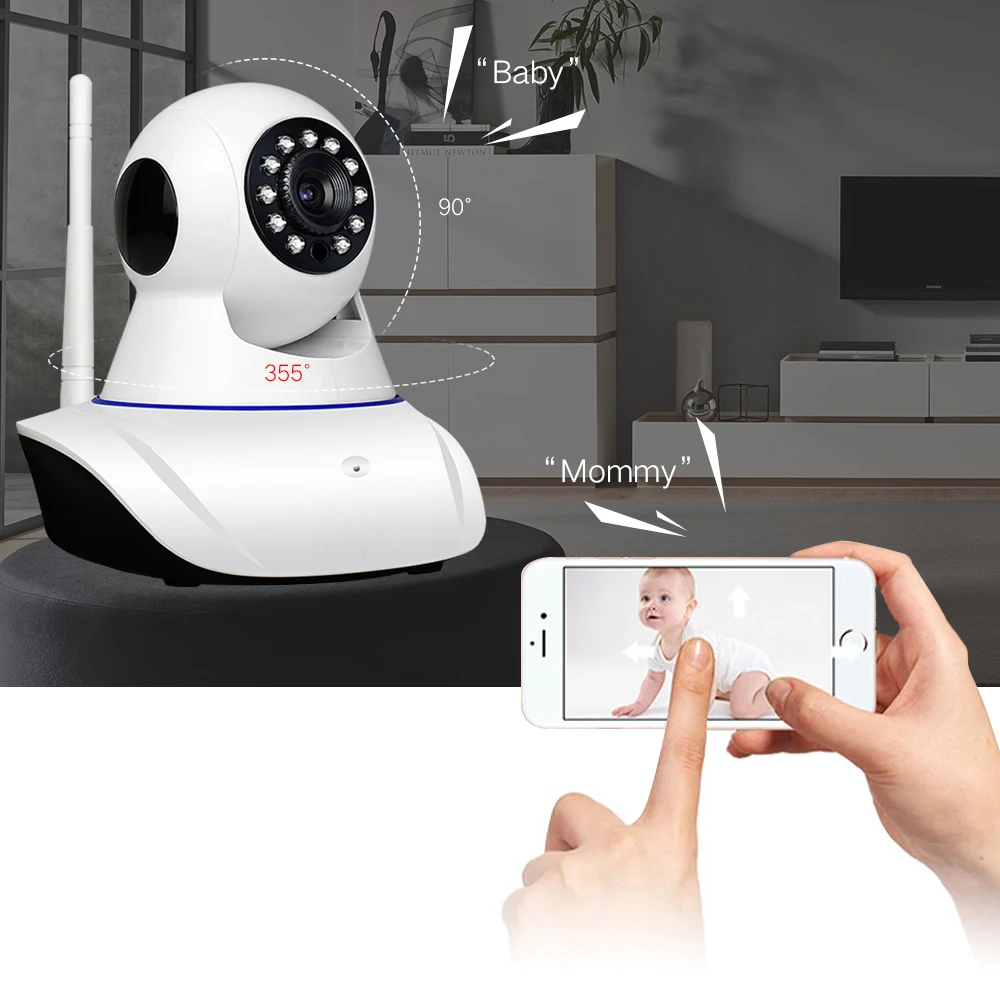 SDETER, беспроводная камера видеонаблюдения, 960 P, Wifi, ip-камера с ИК-подсветкой, ночное видение, аудио запись, камера onvif CCTV P2P