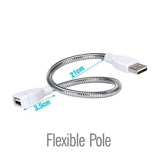 Pole USB портативный светодиодный светильник для выращивания DC5V 3 Вт 5 Вт Фито лампа полный спектр Крытый Настольный теплица гидропоники цветок растение для выращивания - Испускаемый цвет: Pole