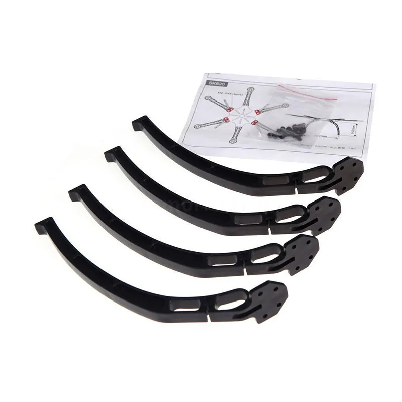 Sunnylife 4 шт. низкая посадка шасси ножки штатив на колесах 140 мм для DJI F450 F550 Quadcopter SK480
