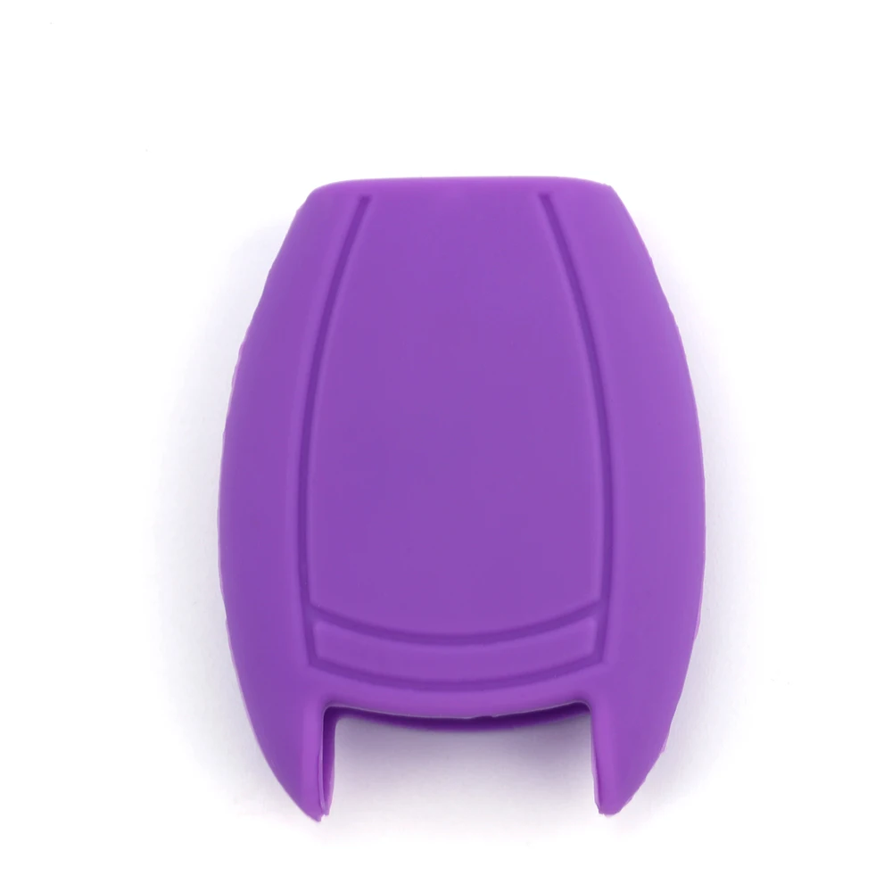 Силиконовый 3 кнопки дистанционного автомобиля корпус умного ключа чехол для B C E