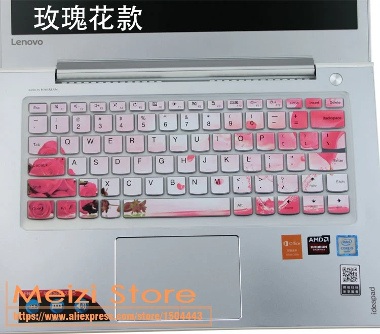 Защитная крышка для клавиатуры ноутбука Lenovo Miix 5 14 дюймов йоги 710 15 V110 V310 детей с 1