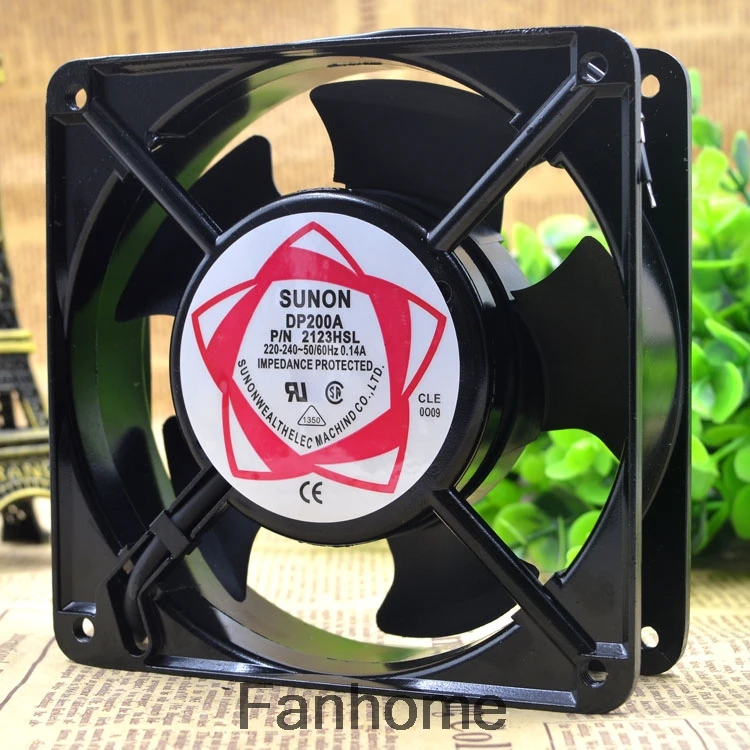 Для SUNON DP200A 2123XSL 220V 12038 12 см импортный медный провод AC|Кулеры и системы охлаждения