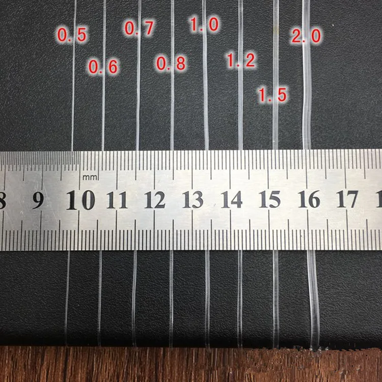 Кристалл эластичный шнур шарик линии круговой прозрачный кристалл упругой