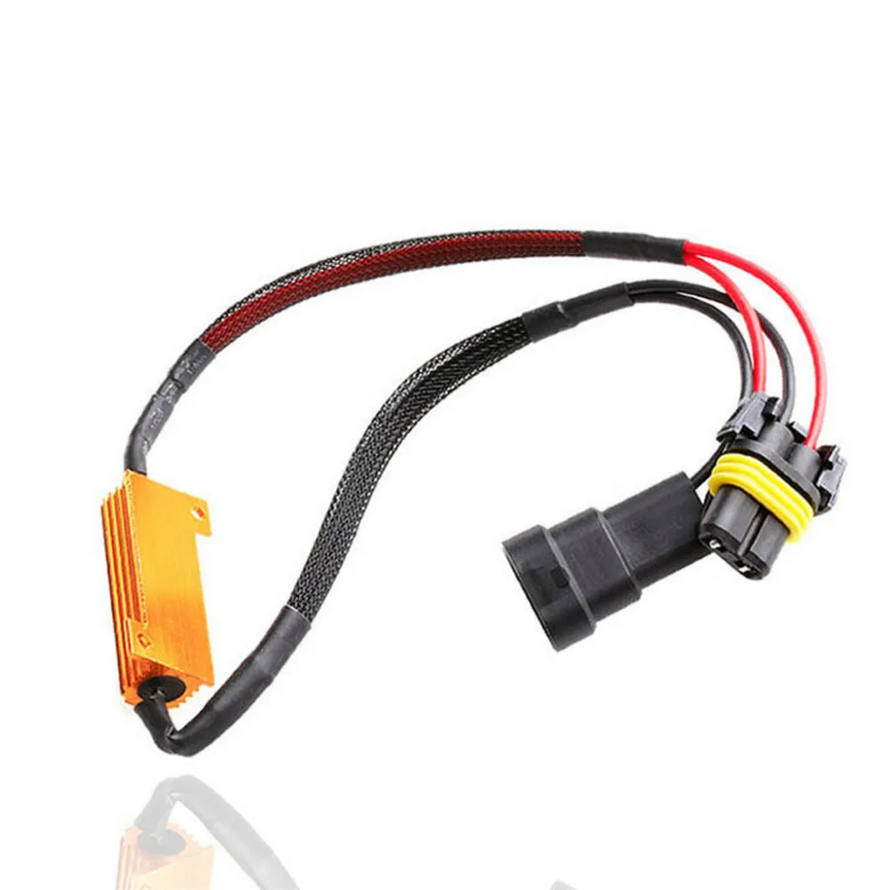 2x антимерцающий 9005 9006 LED DRL HID комплект фар Canbus нагрузочный резистор декодер |