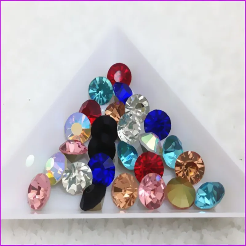 Больше цветов стеклянный шикарный камень 28ss 38ss 45ss|stone dine|stone coatingstone leg |