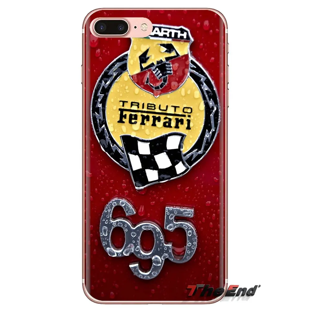 For Sport Car ABARTH Logo Silicone Cases Cover HTC One U11 U12 X9 M7 M8 A9 M9 M10 E9 Plus Desire 630 530 626 628 816 820 830 |