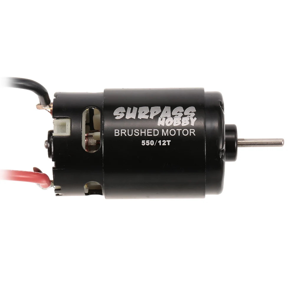 Машинка с щеточным двигателем SURPASS HOBBY 550 12T 7 2 в для HSP HPI Wltoys Kyosho TRAXXAS 1/10