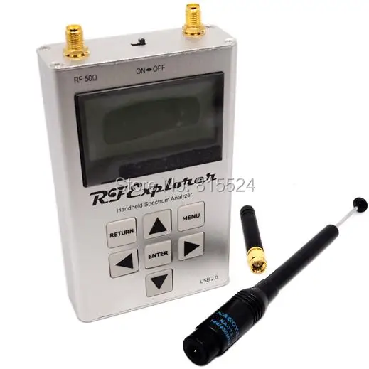 Ручной цифровой анализатор спектра RF Explorer 3G Combo 15 2700 МГц включает в себя