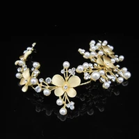 gold butterfly jewelry tiara headband wedding party hair comb headpiece hairband hair accessories bridal jewelry free shipping