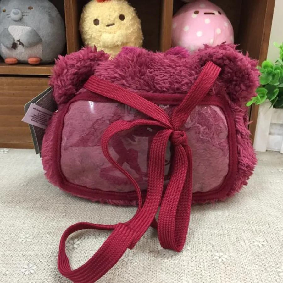 Плюшевые рюкзаки Lotso toy story 1 шт. детские плюшевые сумки Kawaii с клубничным медведем