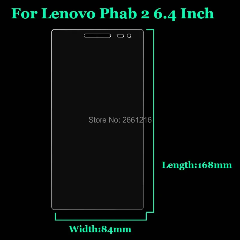 Для lenovo Phab2 закаленное стекло 9 H 2.5D Премиум Защитная пленка для экрана для lenovo Phab 2 Plus Pro 6,4"