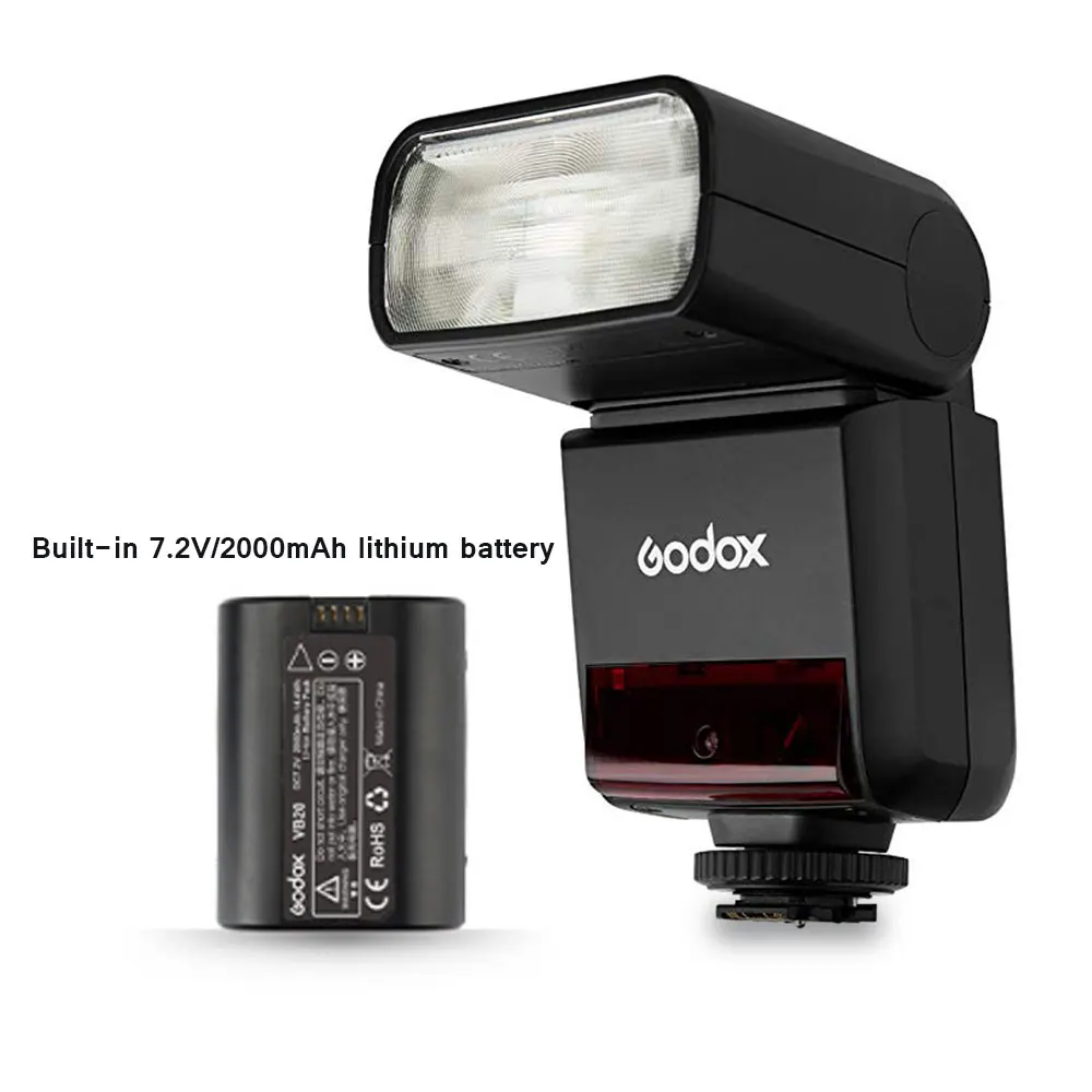 GODOX V350 S для Sony беззеркальная цифровая камера A7R внешняя высокоскоростная TTL