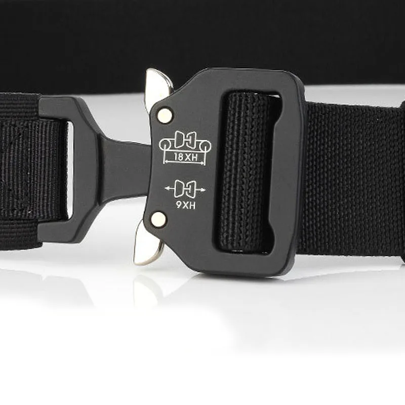 Тактический армейский ремень FDBRO тактический с металлической пряжкой нейлоновый