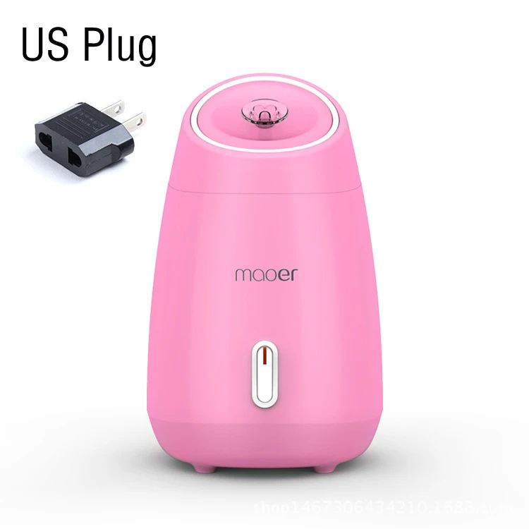 US Plug Фруктовый растительный паровой аппарат для лица бытовой спа-инструмент для красоты термальные наноспрей отбеливающий воду паровой аппарат для лица машина - Цвет: US Plug