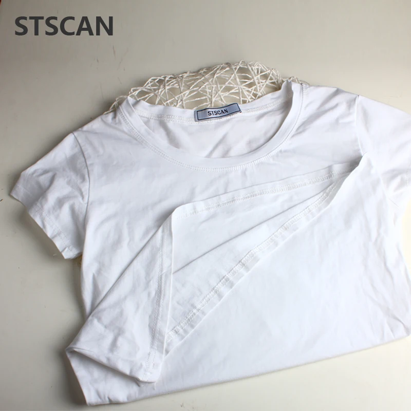 STSCAN 2019 летняя футболка Топы женские с принтом Дикие повседневные уличные рубашки