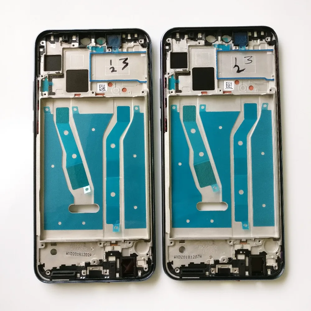 Оригинальная передняя панель корпуса для Huawei Y9 2019/Enjoy 9 plus ЖК дисплей лицевая