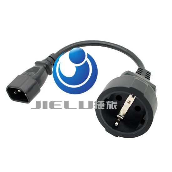 5 шт., Кабель-адаптер для Розетки IEC 320 C14 в CEE 7/7
