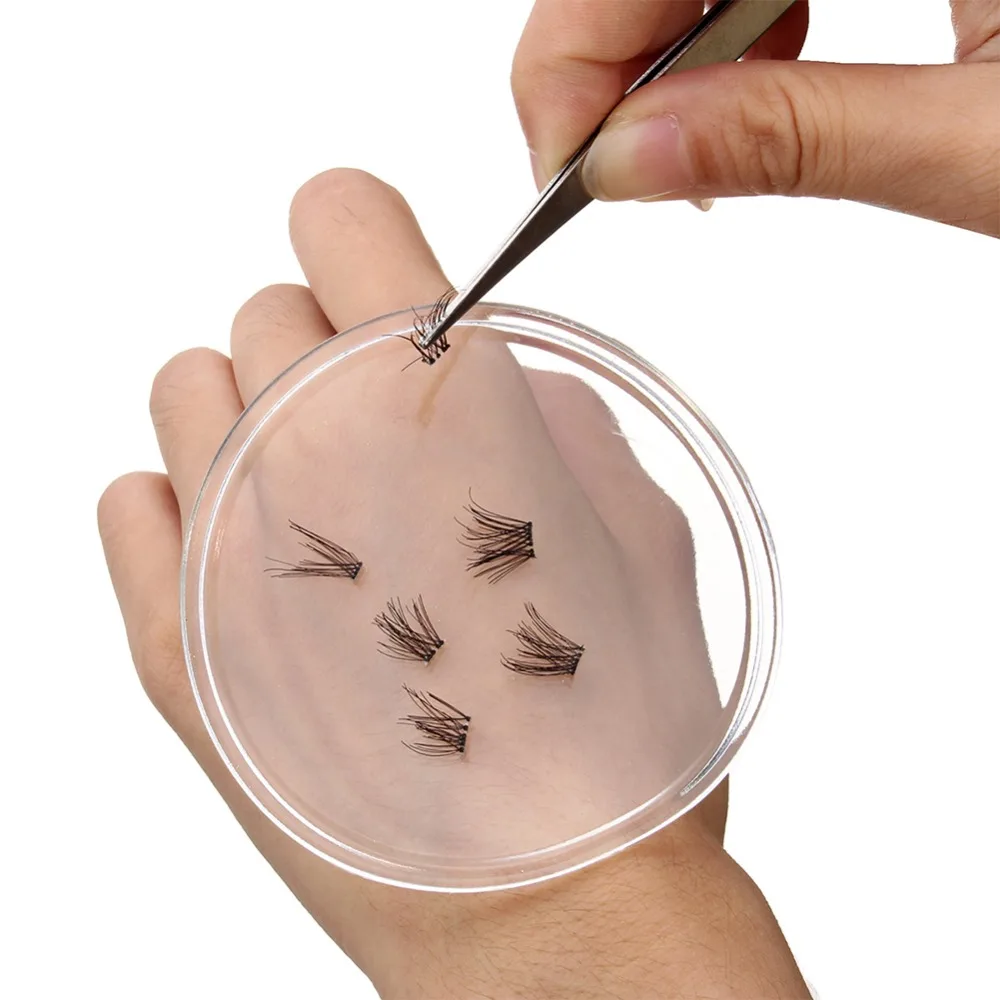 1 шт. многоразовые силиконовые накладные глаза держатель ресниц поднос для