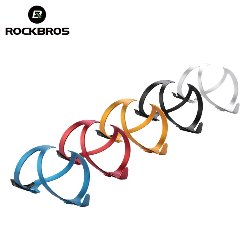 ROCKBROS Сверхлегкий держатель для бутылки велосипеда алюминиевый сплав