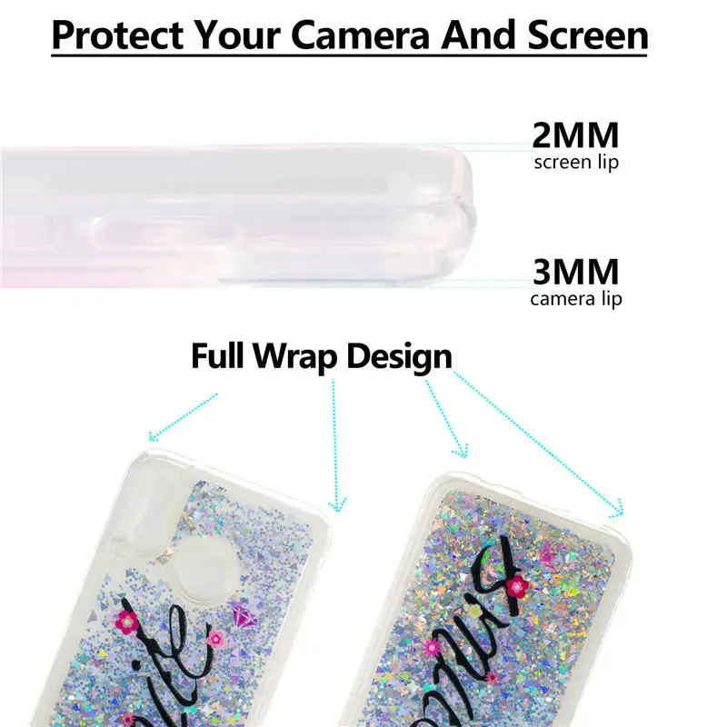 Luxury High Quality Cute Case For Huawei P20 Lite Liquid Soft Silicone TPU Cover Phone | Мобильные телефоны и аксессуары